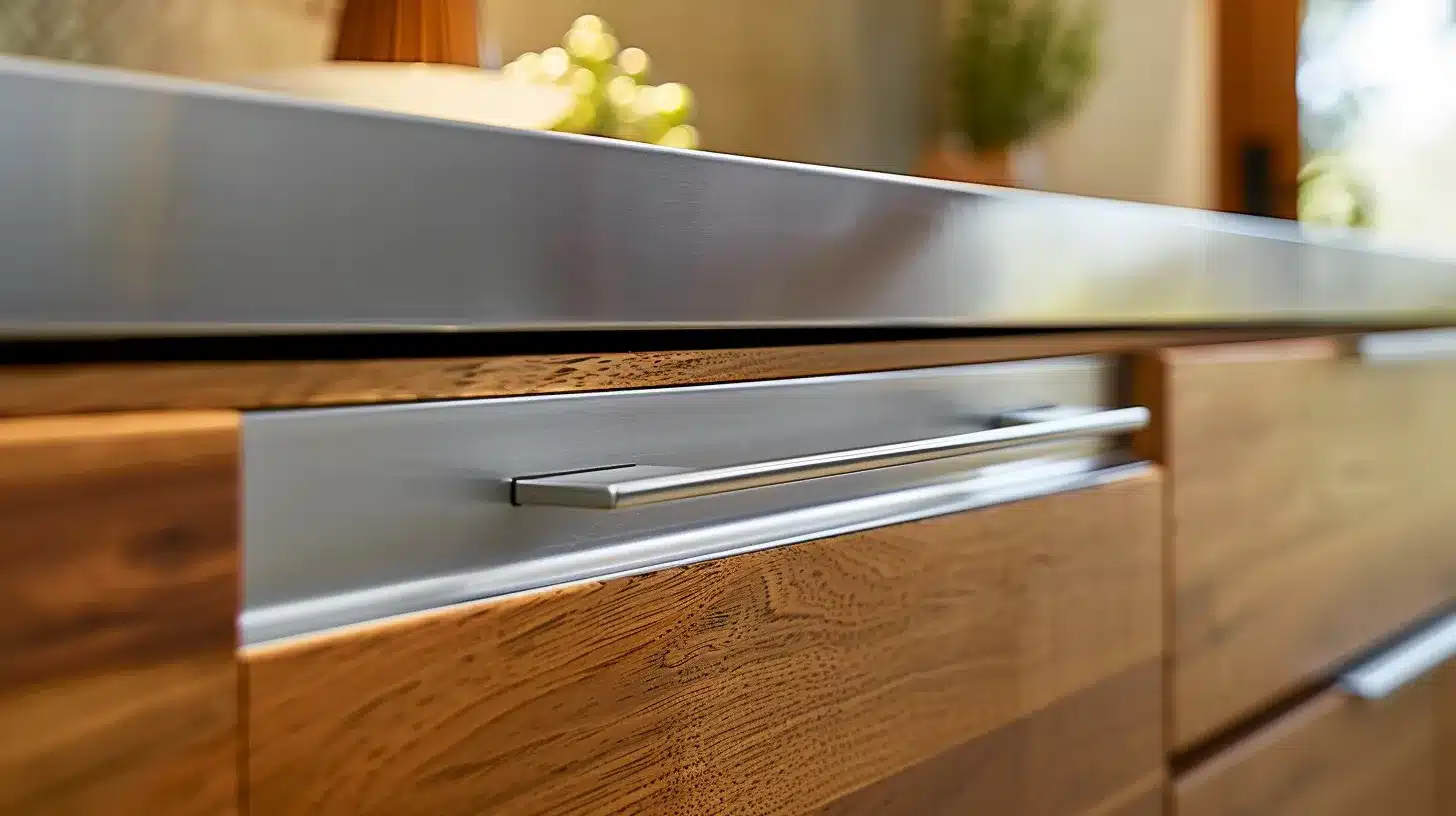 a beautifully designed ohio kitchen showcases elegant cabinetry that seamlessly blends functional storage solutions with rich, complementary materials and finishes, capturing the essence of modern living.